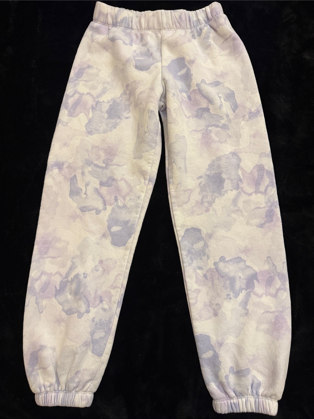 Women's Lavender Tie-Dye Jogger Sweatpants